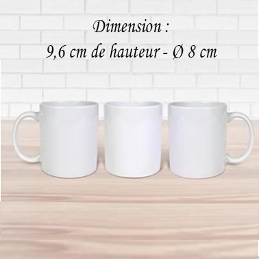 Mug blanc 330 ml