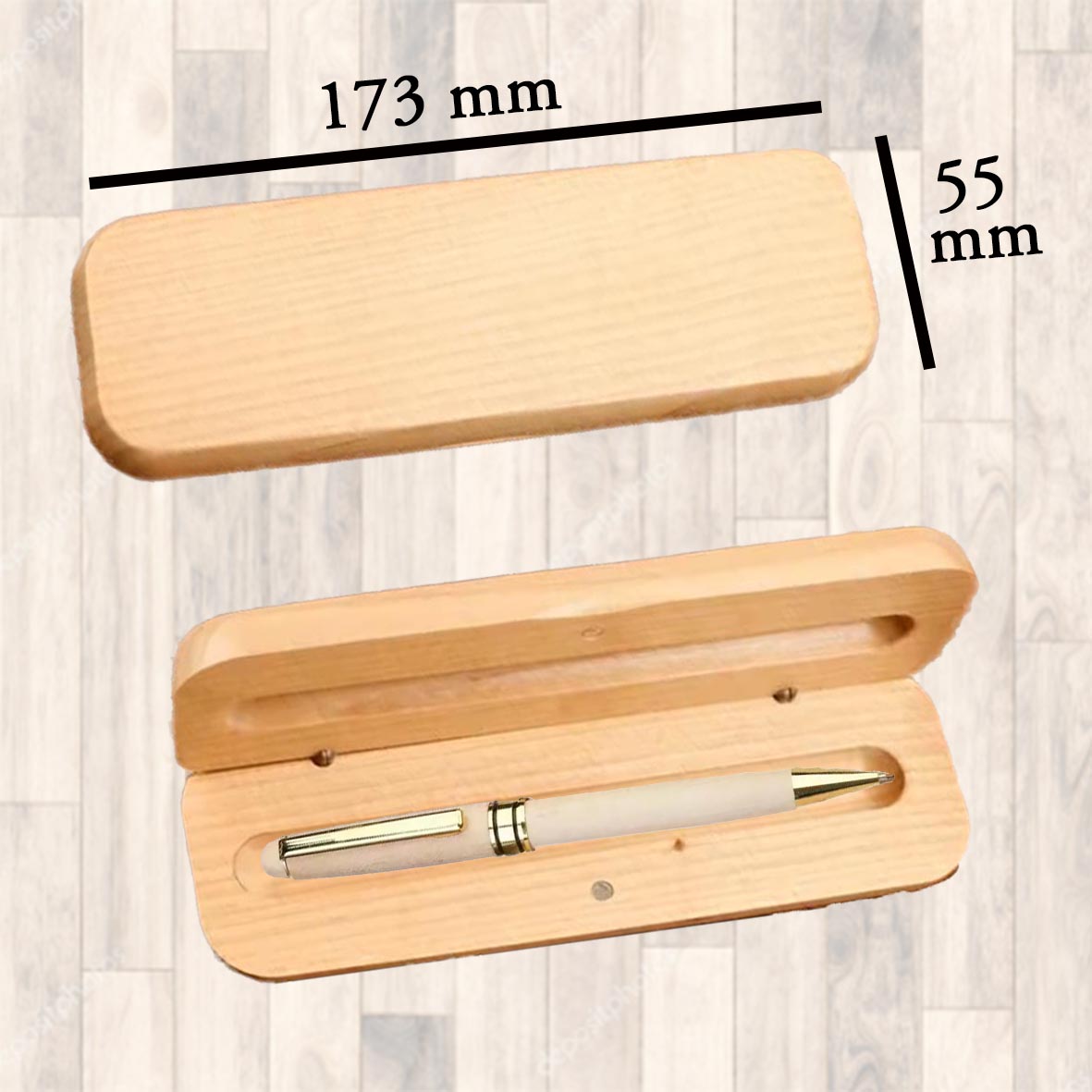 Coffret stylo en bois