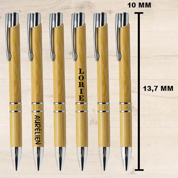 Stylo bois élégant