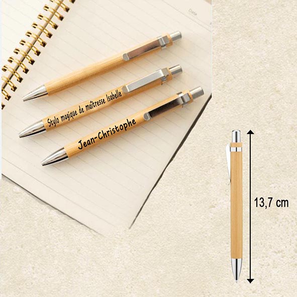 Stylo bois classique