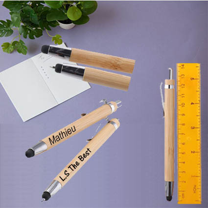 Stylo bois stylet